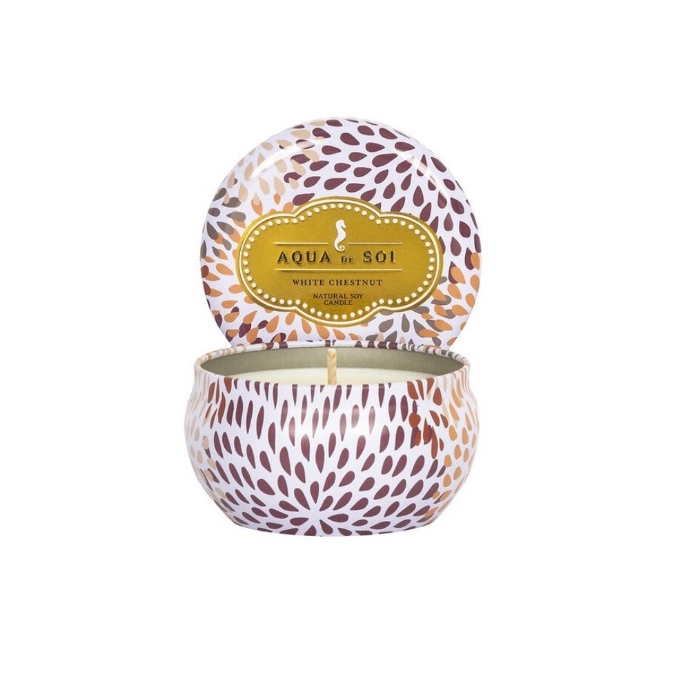 NWT Aqua De Soi Candle White Chestnut 21oz